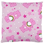 Cheer Bear Pink, Care, Care Bears, Cartoon Large Cushion Case (One Side)