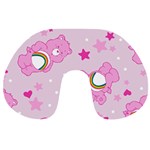 Cheer Bear Pink, Care, Care Bears, Cartoon Travel Neck Pillow