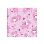 Cheer Bear Pink, Care, Care Bears, Cartoon Satin Bandana Scarf 22  x 22 