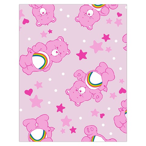 Cheer Bear Pink, Care, Care Bears, Cartoon Toiletries Pouch from ArtsNow.com Back