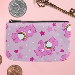 Cheer Bear Pink, Care, Care Bears, Cartoon Large Coin Purse from ArtsNow.com Front