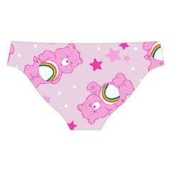 Cheer Bear Pink, Care, Care Bears, Cartoon Cross Back Hipster Bikini Set from ArtsNow.com Back Under