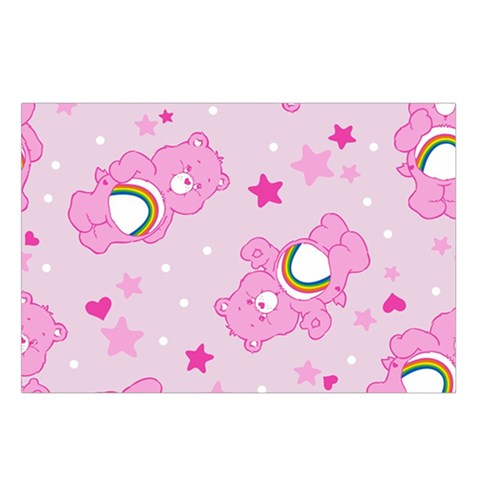 Cheer Bear Pink, Care, Care Bears, Cartoon Waist Pouch (Small) from ArtsNow.com Loop