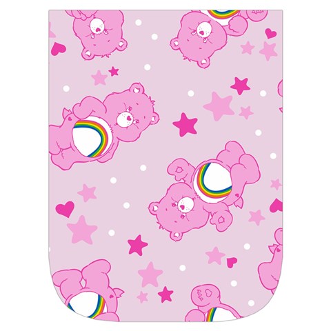 Cheer Bear Pink, Care, Care Bears, Cartoon Waist Pouch (Large) from ArtsNow.com Front Pocket