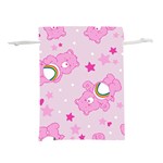 Cheer Bear Pink, Care, Care Bears, Cartoon Lightweight Drawstring Pouch (S)