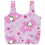 Cheer Bear Pink, Care, Care Bears, Cartoon Full Print Recycle Bag (XXL)