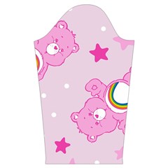 Cheer Bear Pink, Care, Care Bears, Cartoon Kids  Long Sleeve Velvet Lounge Robe from ArtsNow.com Sleeve Right