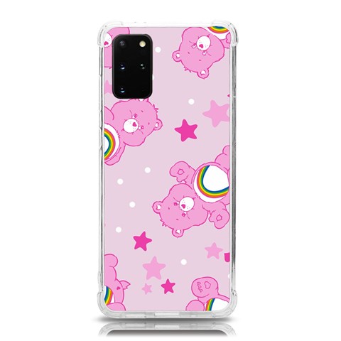 Cheer Bear Pink, Care, Care Bears, Cartoon Samsung Galaxy S20 Plus 6.7 Inch TPU UV Case from ArtsNow.com Front