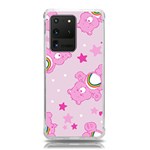 Cheer Bear Pink, Care, Care Bears, Cartoon Samsung Galaxy S20 Ultra 6.9 Inch TPU UV Case