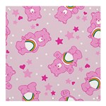 Cheer Bear Pink, Care, Care Bears, Cartoon Banner and Sign 4  x 4 