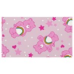 Cheer Bear Pink, Care, Care Bears, Cartoon Banner and Sign 7  x 4 