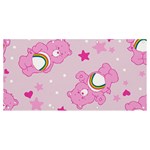 Cheer Bear Pink, Care, Care Bears, Cartoon Banner and Sign 8  x 4 