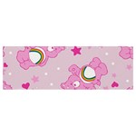 Cheer Bear Pink, Care, Care Bears, Cartoon Banner and Sign 12  x 4 