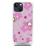 Cheer Bear Pink, Care, Care Bears, Cartoon iPhone 13 mini TPU UV Print Case