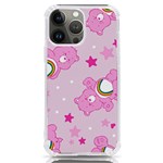 Cheer Bear Pink, Care, Care Bears, Cartoon iPhone 13 Pro Max TPU UV Print Case