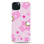 Cheer Bear Pink, Care, Care Bears, Cartoon iPhone 15 TPU UV Print Case