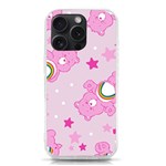 Cheer Bear Pink, Care, Care Bears, Cartoon iPhone 15 Pro TPU UV Print Case