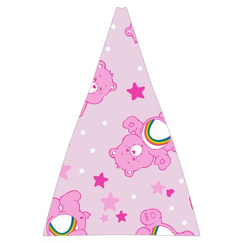 Cheer Bear Pink, Care, Care Bears, Cartoon Automatic Folding Umbrella with Case (Large) from ArtsNow.com 13.71 x19.92  Umbrella - 1