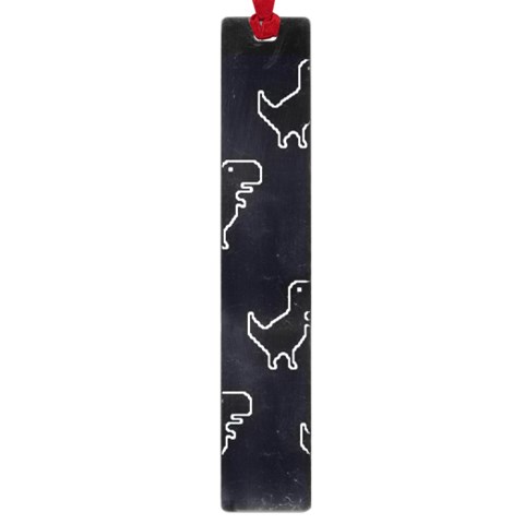 Cute Black, Dinosaur Large Book Marks from ArtsNow.com Front