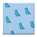 Dinosaur , Cute, Pastel, Tile Coaster