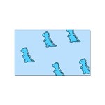 Dinosaur , Cute, Pastel, Sticker (Rectangular)