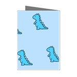 Dinosaur , Cute, Pastel, Mini Greeting Cards (Pkg of 8)