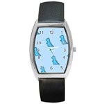 Dinosaur , Cute, Pastel, Barrel Style Metal Watch