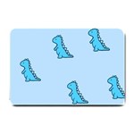 Dinosaur , Cute, Pastel, Small Doormat