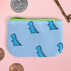 Dinosaur , Cute, Pastel, Mini Coin Purse from ArtsNow.com Front