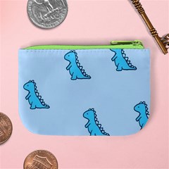 Dinosaur , Cute, Pastel, Mini Coin Purse from ArtsNow.com Back