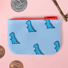 Dinosaur , Cute, Pastel, Mini Coin Purse from ArtsNow.com Back