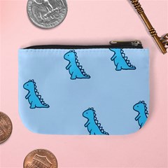 Dinosaur , Cute, Pastel, Mini Coin Purse from ArtsNow.com Back