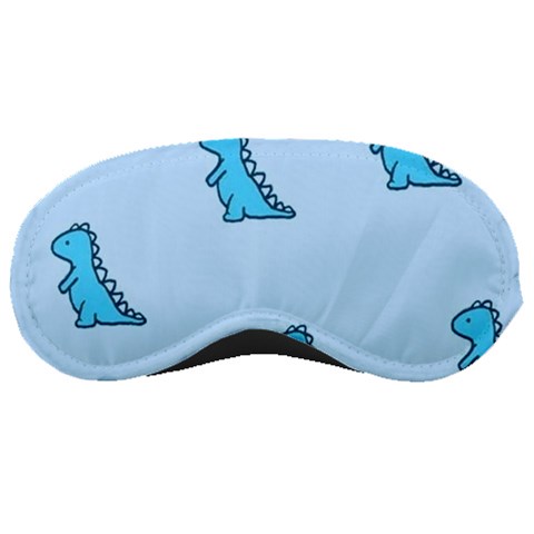 Dinosaur , Cute, Pastel, Sleep Mask from ArtsNow.com Front