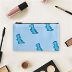 Dinosaur , Cute, Pastel, Cosmetic Bag (Small)