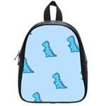 Dinosaur , Cute, Pastel, School Bag (Small)