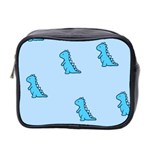 Dinosaur , Cute, Pastel, Mini Toiletries Bag (Two Sides)