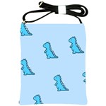 Dinosaur , Cute, Pastel, Shoulder Sling Bag