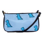 Dinosaur , Cute, Pastel, Shoulder Clutch Bag