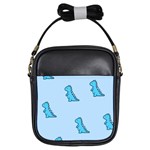 Dinosaur , Cute, Pastel, Girls Sling Bag