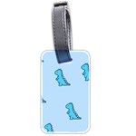 Dinosaur , Cute, Pastel, Luggage Tag (two sides)