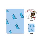 Dinosaur , Cute, Pastel, Playing Cards Single Design (Mini)