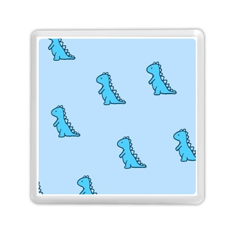 Dinosaur , Cute, Pastel, Memory Card Reader (Square) from ArtsNow.com Front