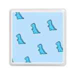 Dinosaur , Cute, Pastel, Memory Card Reader (Square)