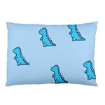 Dinosaur , Cute, Pastel, Pillow Case (Two Sides)