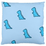 Dinosaur , Cute, Pastel, Large Cushion Case (One Side)