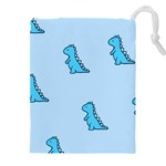 Dinosaur , Cute, Pastel, Drawstring Pouch (4XL)