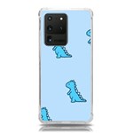 Dinosaur , Cute, Pastel, Samsung Galaxy S20 Ultra 6.9 Inch TPU UV Case