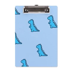 Dinosaur , Cute, Pastel, A5 Acrylic Clipboard from ArtsNow.com Front