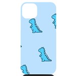 Dinosaur , Cute, Pastel, iPhone 14 Plus Black UV Print Case