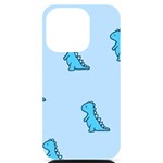 Dinosaur , Cute, Pastel, iPhone 14 Pro Black UV Print Case